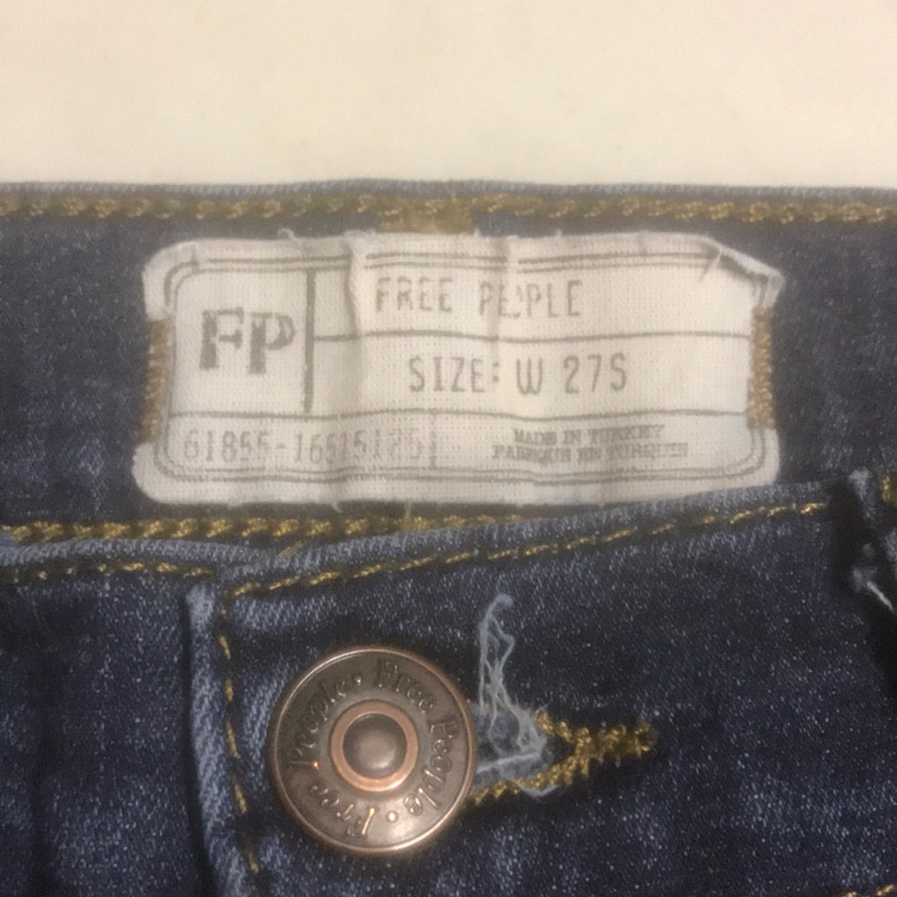 Free People dark denim